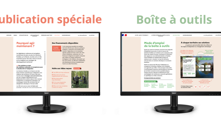 2 guides interactifs pour adapter nos territoires au changement climatique avec les Solutions fondées sur la Nature | Life ARTISAN